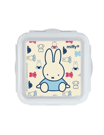 Boîte à lunch Miffy Buddy Beige Polyester 13 x 7.5 x 13 cm