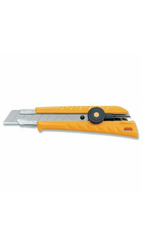 Cutter Olfa  L-1 Jaune Métal Plastique 0,5 mm