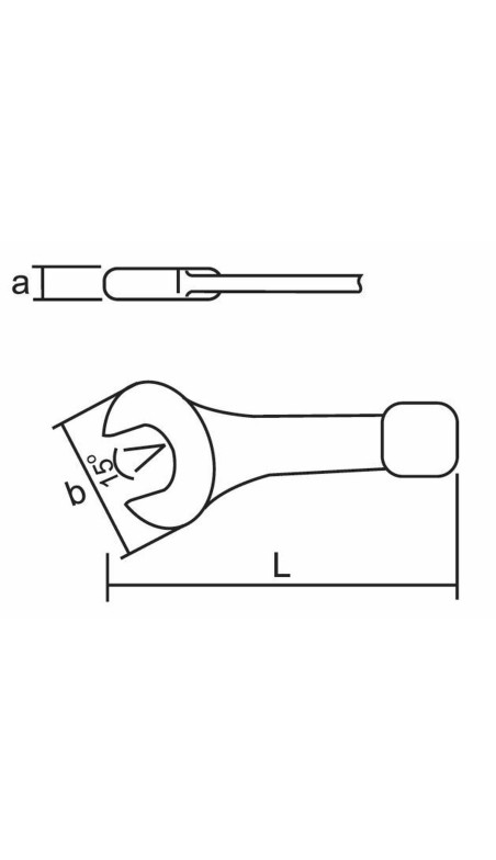 Maulschlüssel KUKKO 100 mm