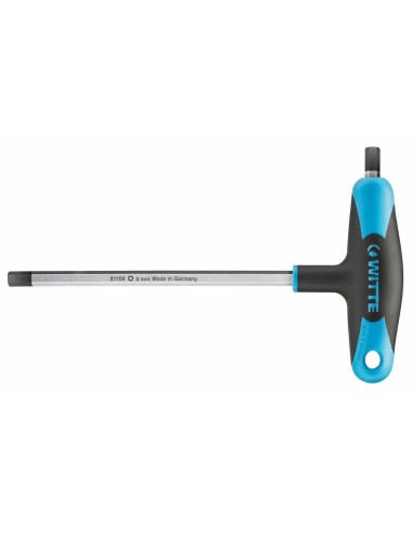 Clé en T hexagonale WITTE PRO 2 mm Hexagonal Double