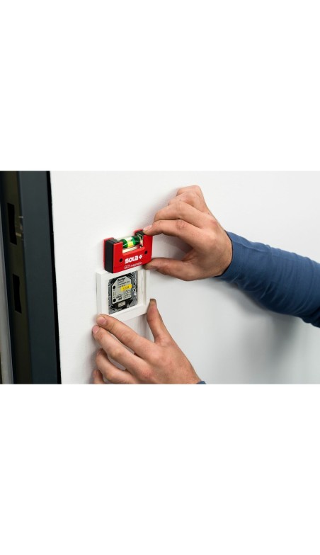 Niveau à Bulle SOLA  GO! 68 mm Aluminium Plastique