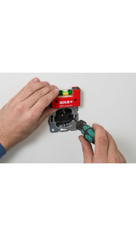 Niveau à Bulle SOLA  GO! 68 mm Aluminium Plastique