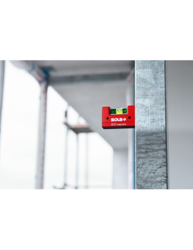 Niveau à Bulle SOLA  GO! 68 mm Aluminium Plastique