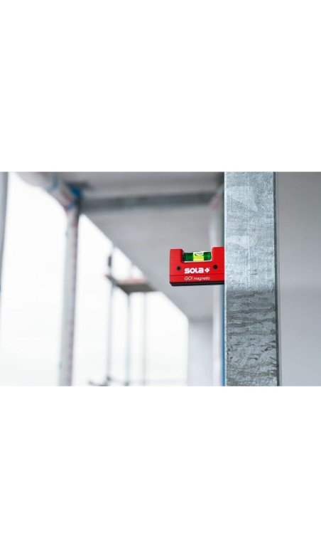 Niveau à Bulle SOLA  GO! 68 mm Aluminium Plastique