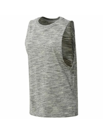 T-Shirt de Alças Mulher Reebok Marble Muscle Cinzento claro