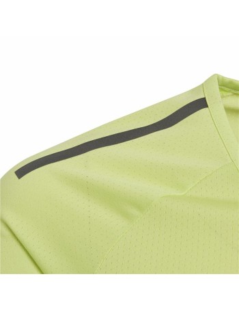 T-Shirt met Korte Mouwen voor kinderen Adidas Training Cool tee Limoengroen 2