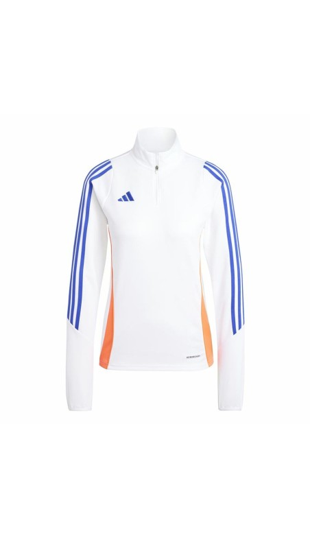 Sudadera sin Capucha Mujer Adidas Tiro24 Training Blanco