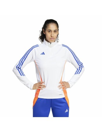 Sudadera sin Capucha Mujer Adidas Tiro24 Training Blanco 2