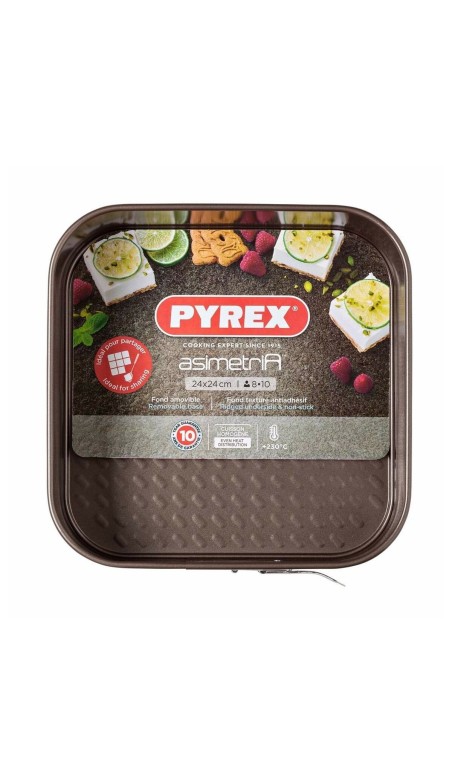 Stampo Removibile Pyrex Marrone Acciaio inossidabile