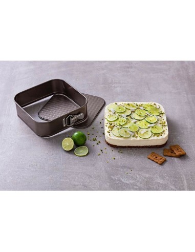 Kuchenspringform Pyrex Braun Edelstahl