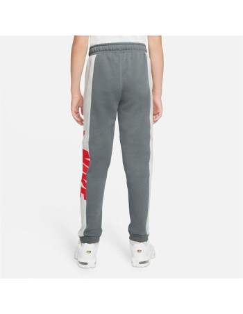 Pantalons de Survêtement pour Enfants Nike Sportswear  Blanc Gris foncé 2