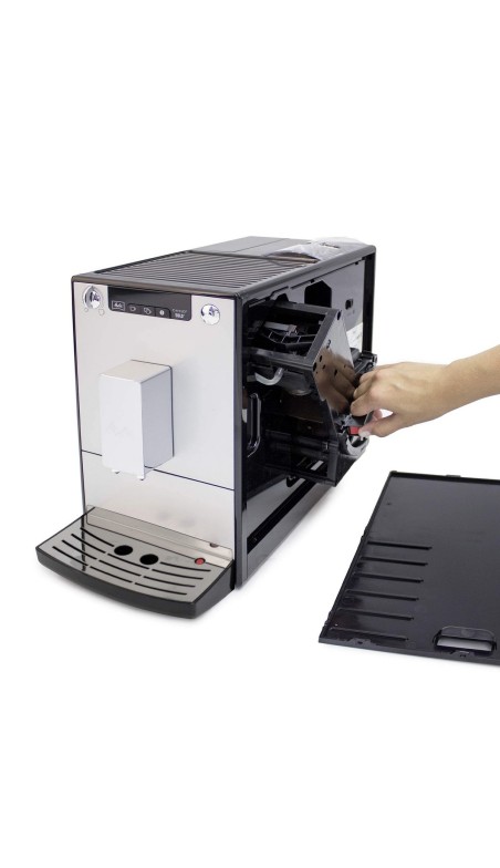 Cafetière superautomatique Melitta Solo Silver E950-103 Argenté 1400 W 1450 W 15 bar 1,2 L 1400 W