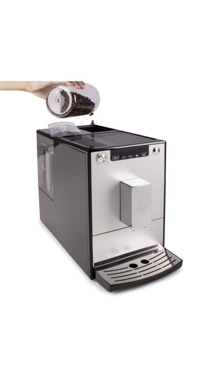 Cafetière superautomatique Melitta Solo Silver E950-103 Argenté 1400 W 1450 W 15 bar 1,2 L 1400 W