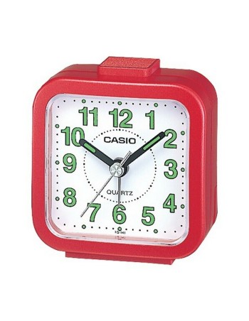 Radioklok Casio TQ-141-4E Rood