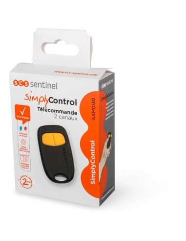 Télécommande SCS SENTINEL SimplyControl 40 m Jaune
