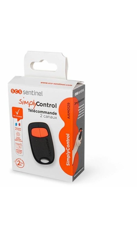 Télécommande SCS SENTINEL SimplyControl 40 m Orange