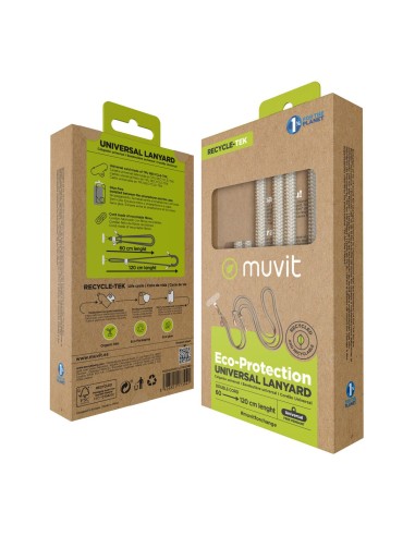 Cordon pour téléphone mobile Muvit for Change Sable