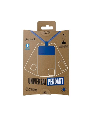 Cordon pour téléphone mobile Muvit Bleu 2