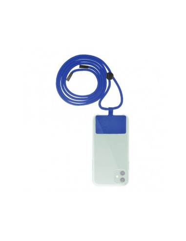 Cordon pour téléphone mobile Muvit Bleu