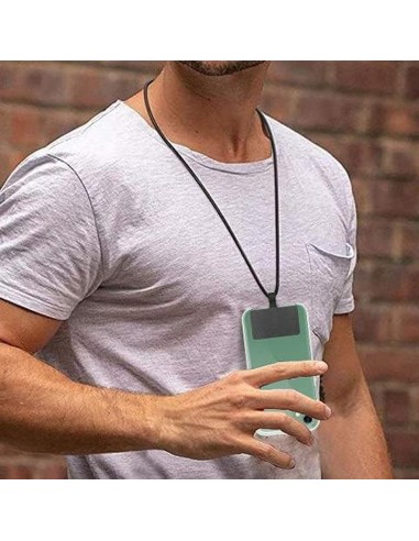 Cordon pour téléphone mobile Muvit Bleu