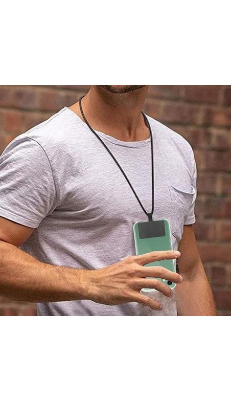 Cordon pour téléphone mobile Muvit Bleu