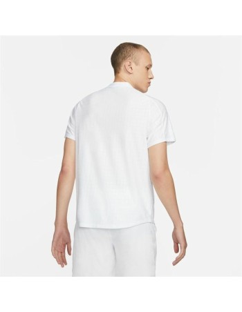 Polo a Maniche Corte Uomo Nike Court Dri-Fit Advantage Bianco 2