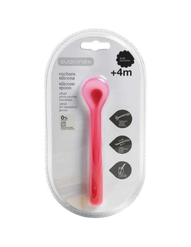 Cuillère Distributrice pour Bébé Suavinex EDC Silicone + 4 Mois