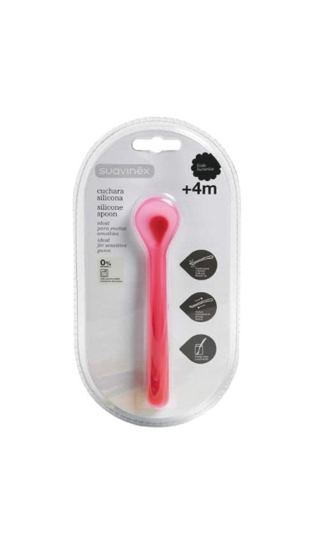 Cuillère Distributrice pour Bébé Suavinex EDC Silicone + 4 Mois
