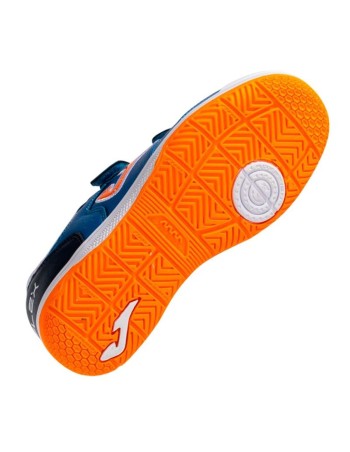 Chaussures de Futsal pour Enfants Joma Sport Top Flex 2504 Bleu 2