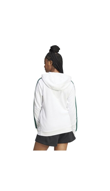 Sudadera con Capucha Mujer Adidas Softs Hood Blanco