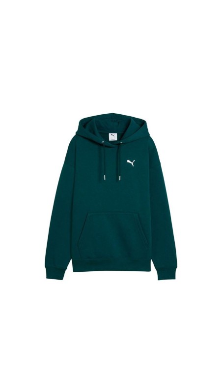 Dameshoodie Puma Maximal Metallic Groen