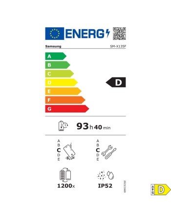 Tablette Samsung SM-X135FZAEEUB 8,7" 8 GB RAM 128 GB Gris 2