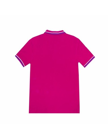 Polo de Manga Corta Hombre Lotto Reed Fucsia