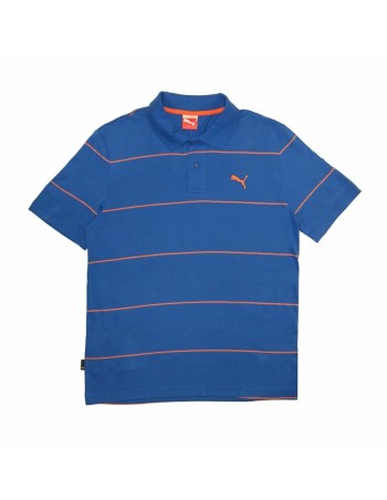 Polo à manches courtes homme Puma Jacquard Bleu