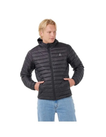 Veste Rip Curl Anti Series Search Puffer Hood Noir