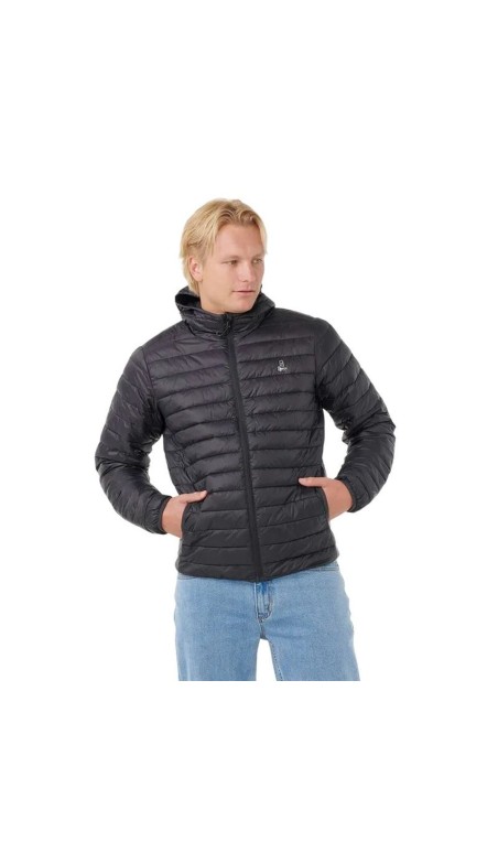 Veste Rip Curl Anti Series Search Puffer Hood Noir