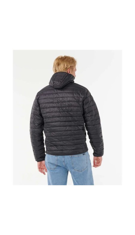 Veste Rip Curl Anti Series Search Puffer Hood Noir