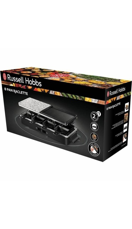 Plancha grill Russell Hobbs Raclette Noir