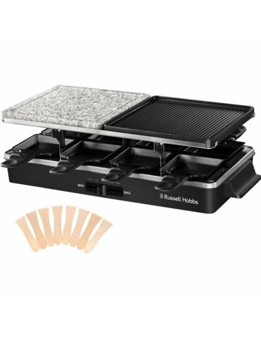 Plancha grill Russell Hobbs Raclette Noir