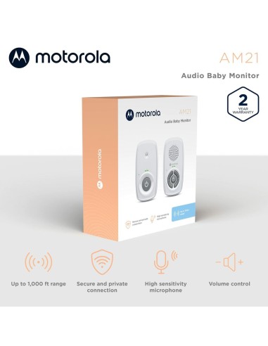 Interphone bébé Motorola 2 Pièces