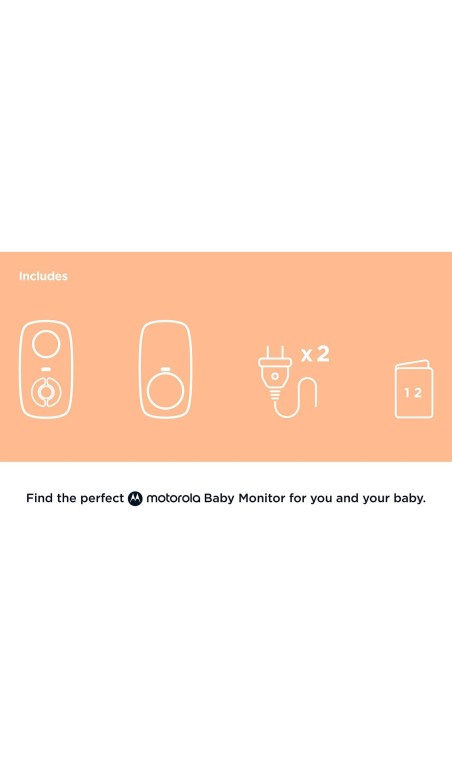 Interphone bébé Motorola 2 Pièces
