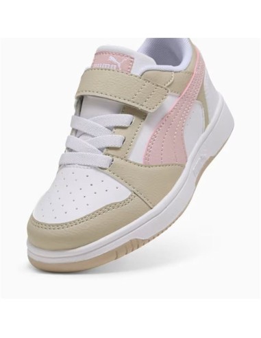 Chaussures casual Puma Rebound V6 Low Beige