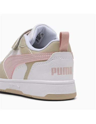 Chaussures casual Puma Rebound V6 Low Beige