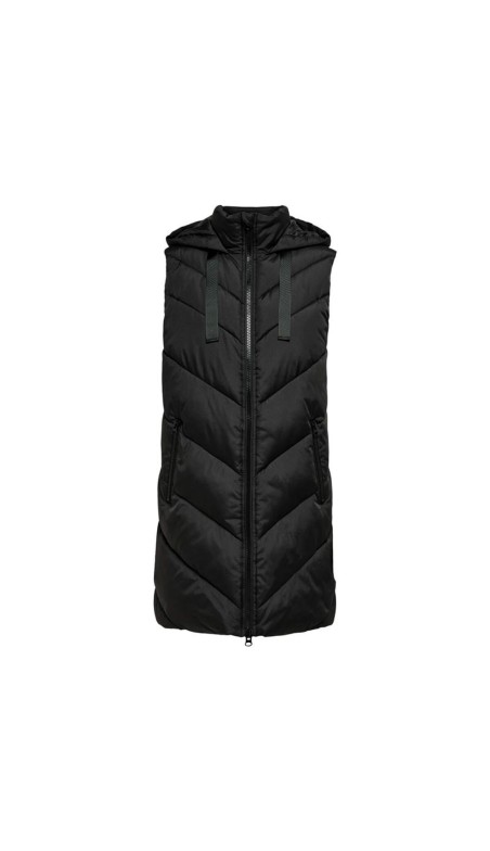 Chaleco de Mujer Only Jdyskylar Padded Negro