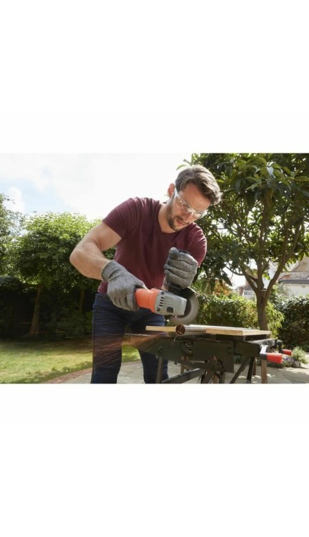 Amoladora angular Black & Decker BEG010-QS Ø 115 mm 710 W