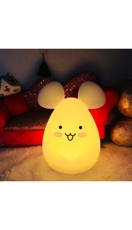 Kinderlamp met Bluetooth-luidspreker Muvit Mouse
