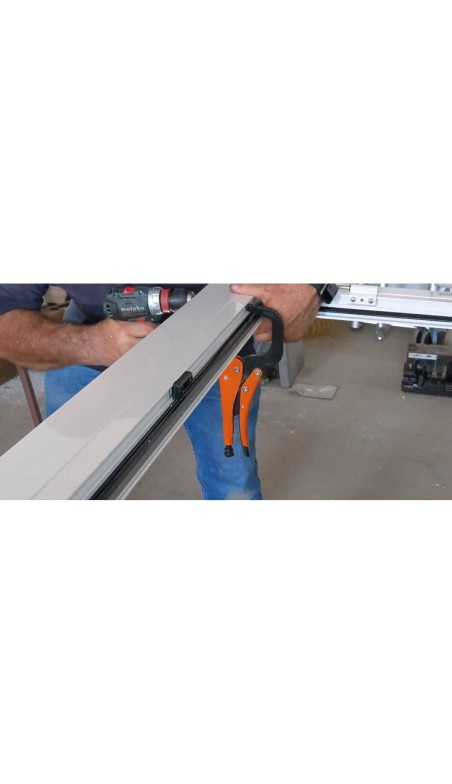 Eenhandklem Grip-on Zwanenhals