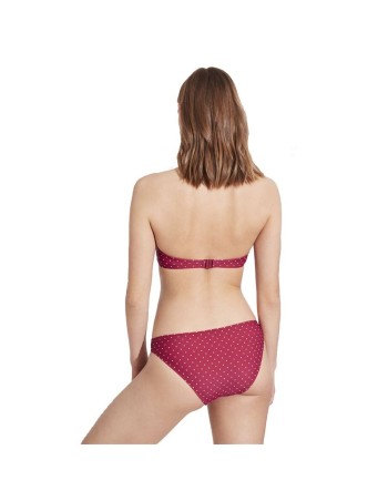 Bikini Ysabel Mora Rouge foncé 2