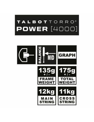 Raquette de badminton Talbot-Torro