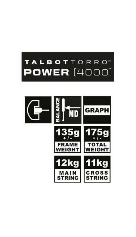 Raquette de badminton Talbot-Torro